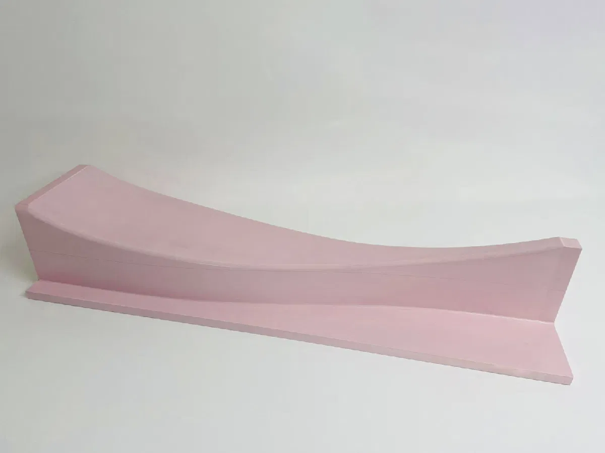 CNC machined pattern in tooling block