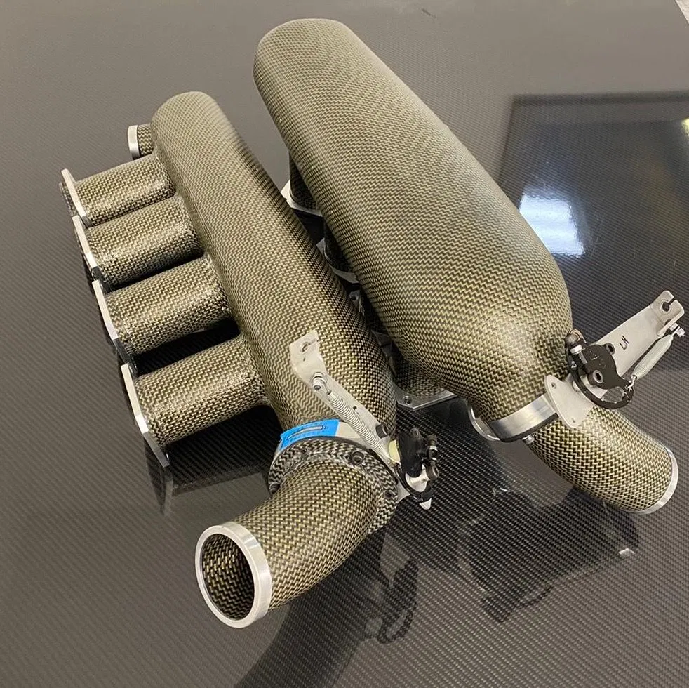 Component prepared for 3D scanning and CAD build