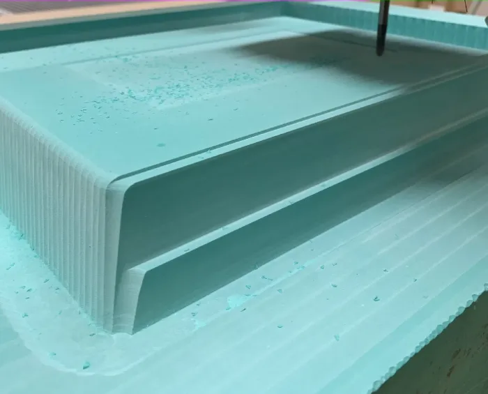 Green tooling block pattern pair